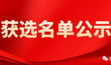芜湖市企联表彰2020-2021年度民营优秀企业和优秀企业家名单公示—宏景上榜